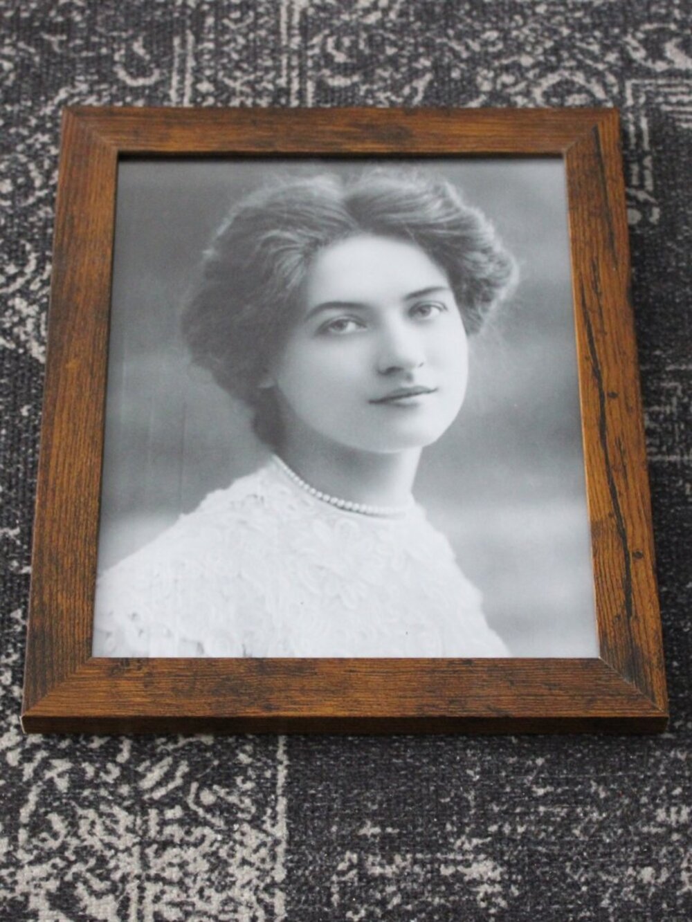 Framed Maude Fealy Vintage Photo Print - Edwardian Actress Wall Decor